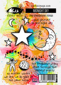 Visible Image Midnight Sky - A6 Stamp Set