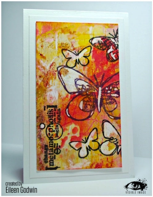 Visible Image Wings of Change - A6 Stamp Set