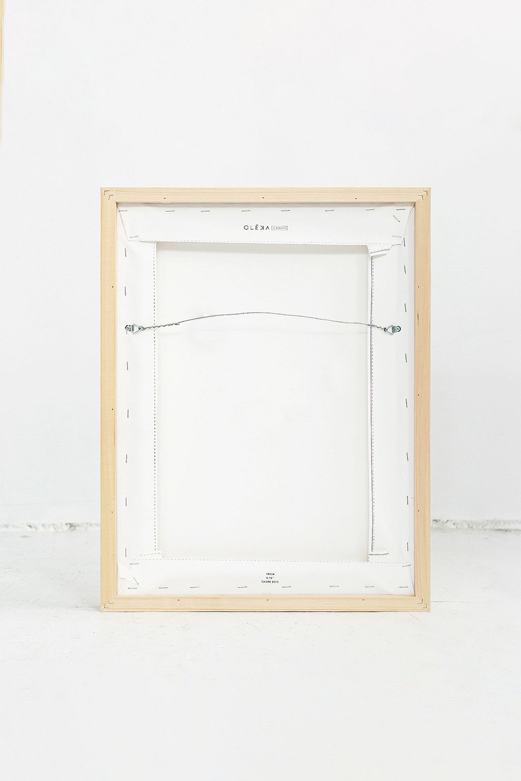 OURS, Oeuvre sur toile étirée