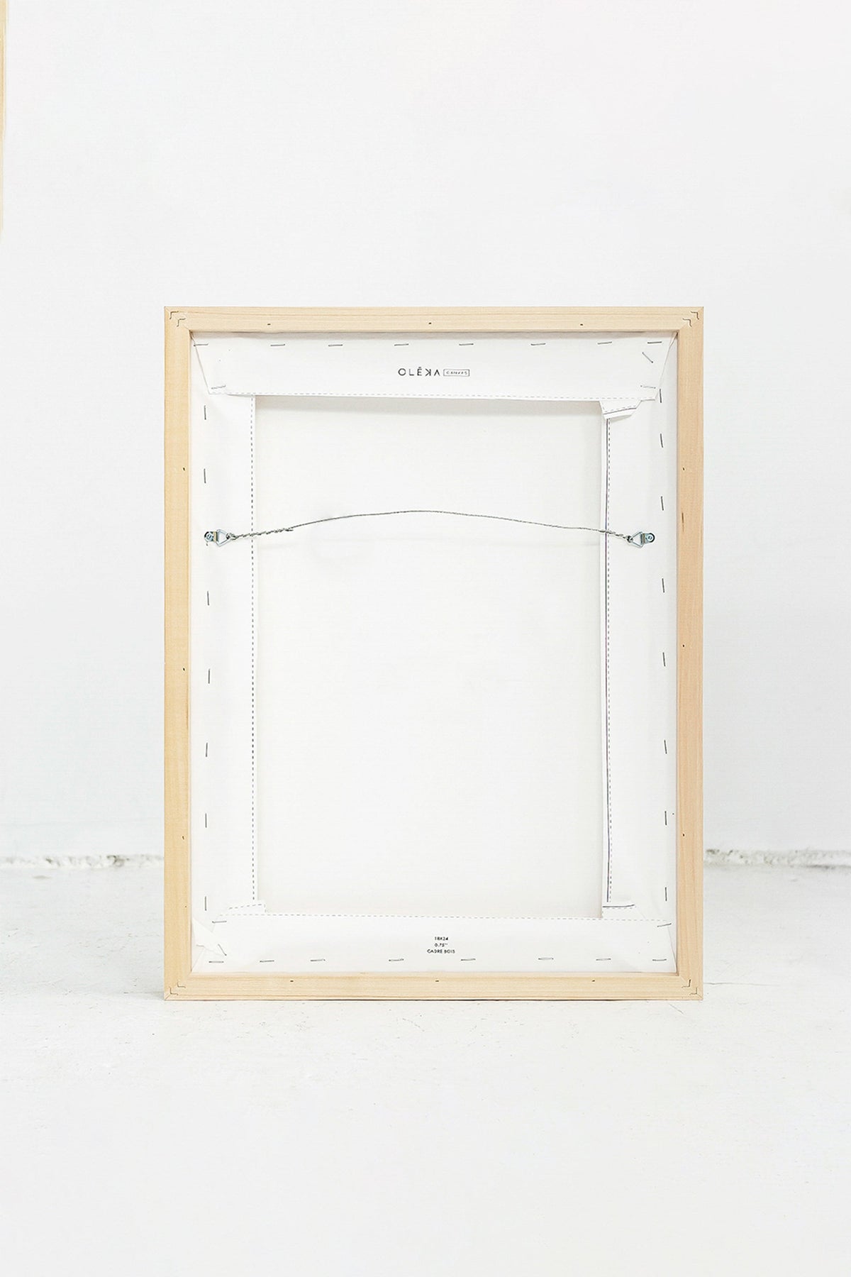 RENARD, Oeuvre sur toile étirée