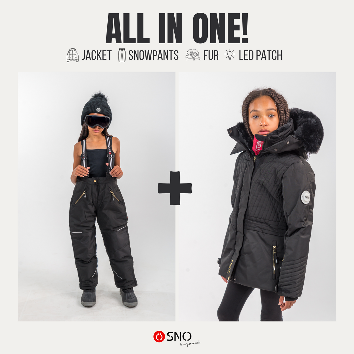 FINAL SALE - Vicky's Luxury Snowsuit - Jacket & Snowpants