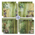 3Quarter Designs Magical Vines 12x12 Design Paper & Diecuts Set