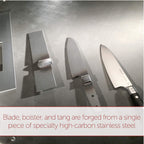 Wolf Gourmet WGCU100S 7 Piece Cutlery Knife Set- Blemished Package with Full Warranty