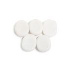 White Agate Worry Stone - 5 Pack