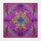 Silk Scarves (celebration) in purple
