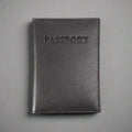 Leather Passport Cover with Card Holder