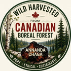 Wild Canadian Chaga Mushroom Tea — Standard Grind