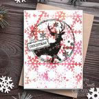 Woodware Snowflake Screen 6 in x 6 in Mask