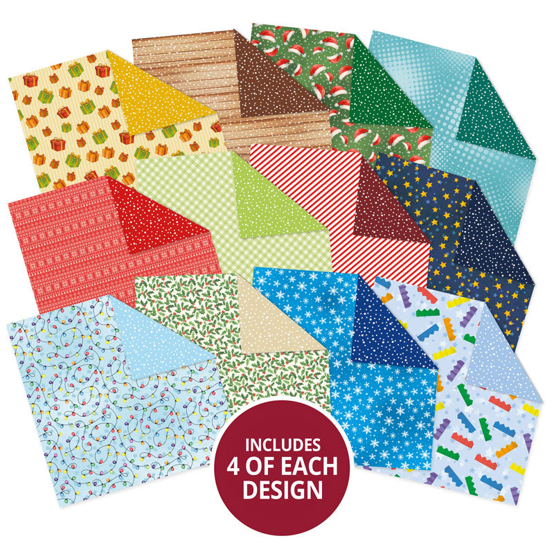 Christmas Crackers 8" x 8" Paper Pad
