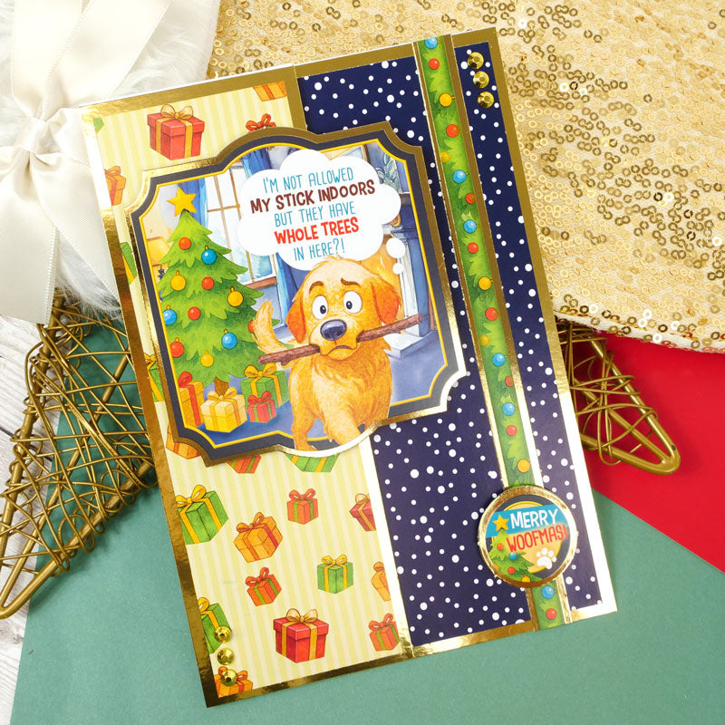 Christmas Crackers 8" x 8" Paper Pad