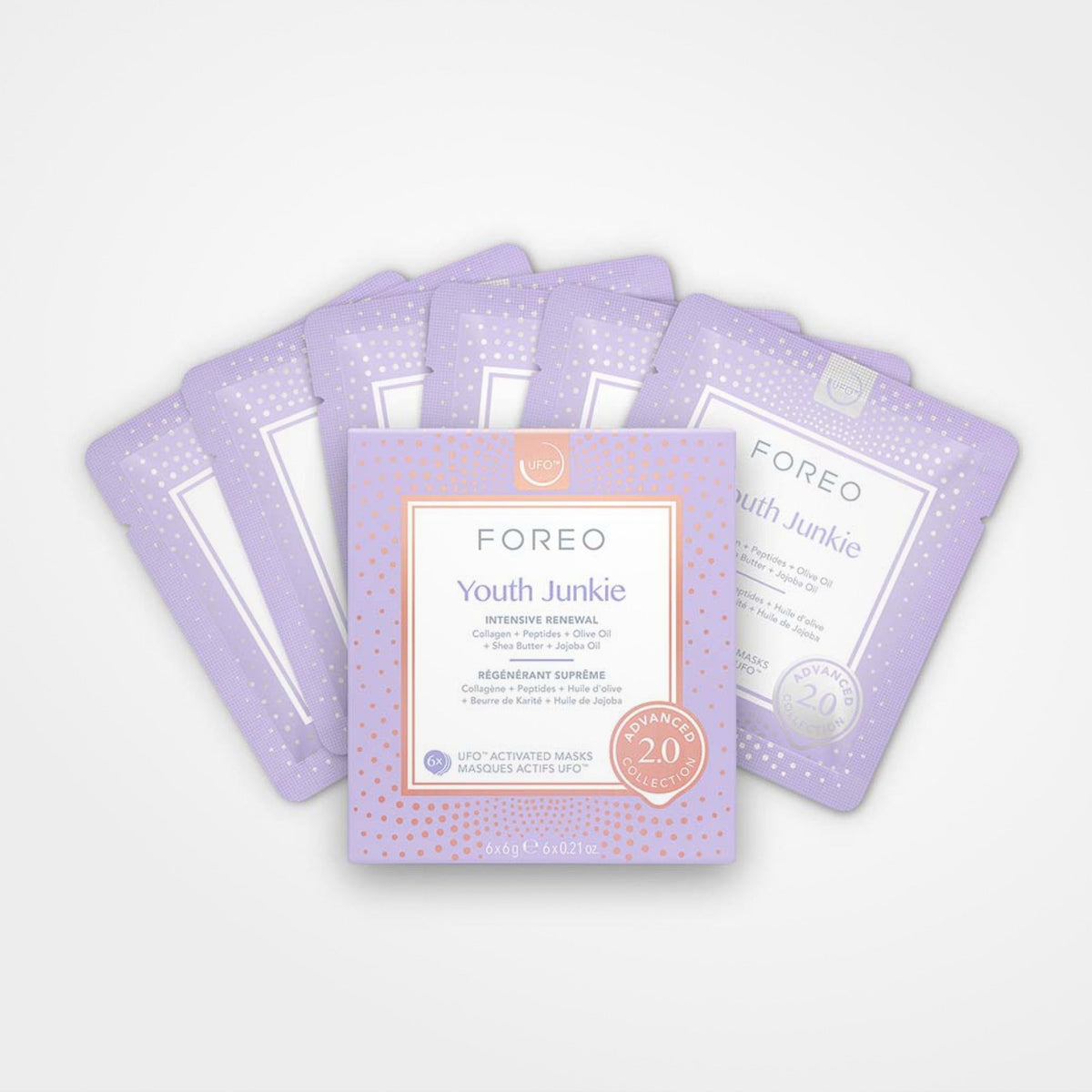 FOREO Youth Junkie 2.0 UFO™ Activated Mask
