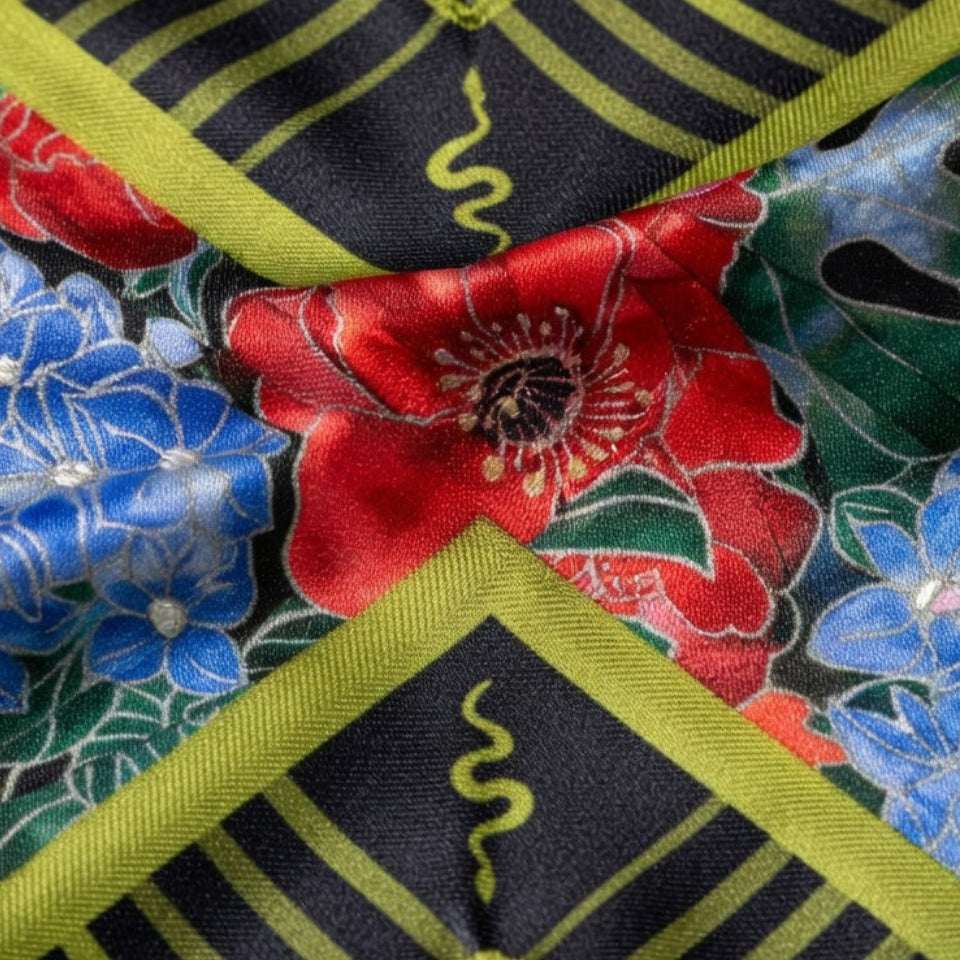 Silk Scarves (Velvet Bloom) Batik