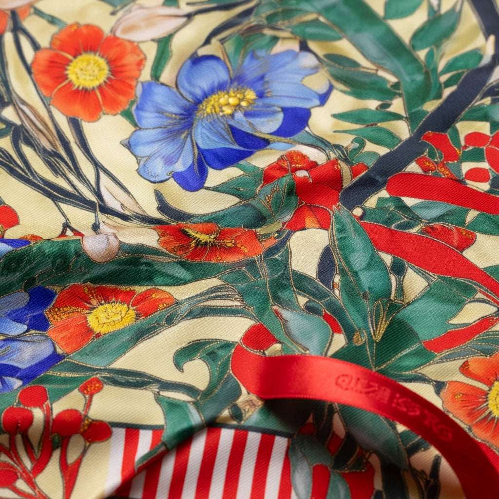 Square Scarf (Garden Remembers) Batik