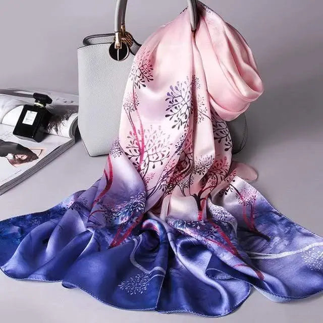 100% Real Silk Scarf