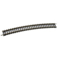 Atlas 513 HO Code 83 Snap Track 22" Radius Brown Ties Nickel Silver Single Section NIB