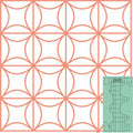 Westalee Back to back Templates 1"x1/2" 1"x1" Design