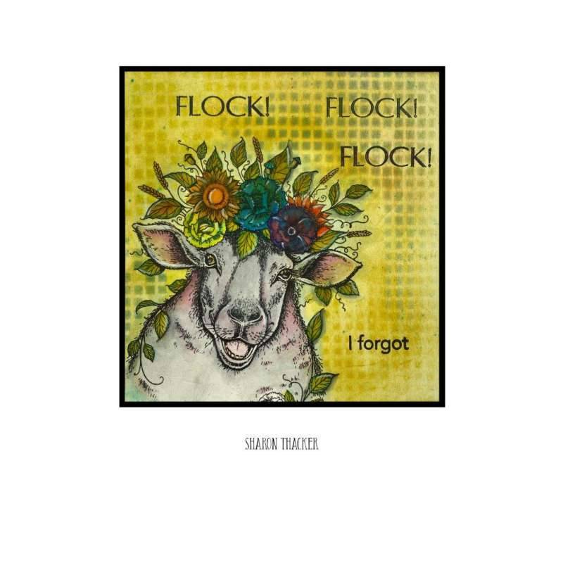 Baa-Bara A5 Clear Stamp Set