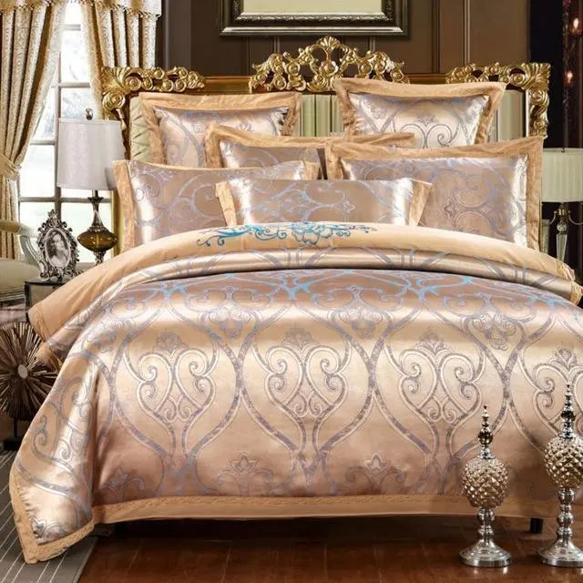 Embroidered Pillowcase Duvet Cover bed sheets