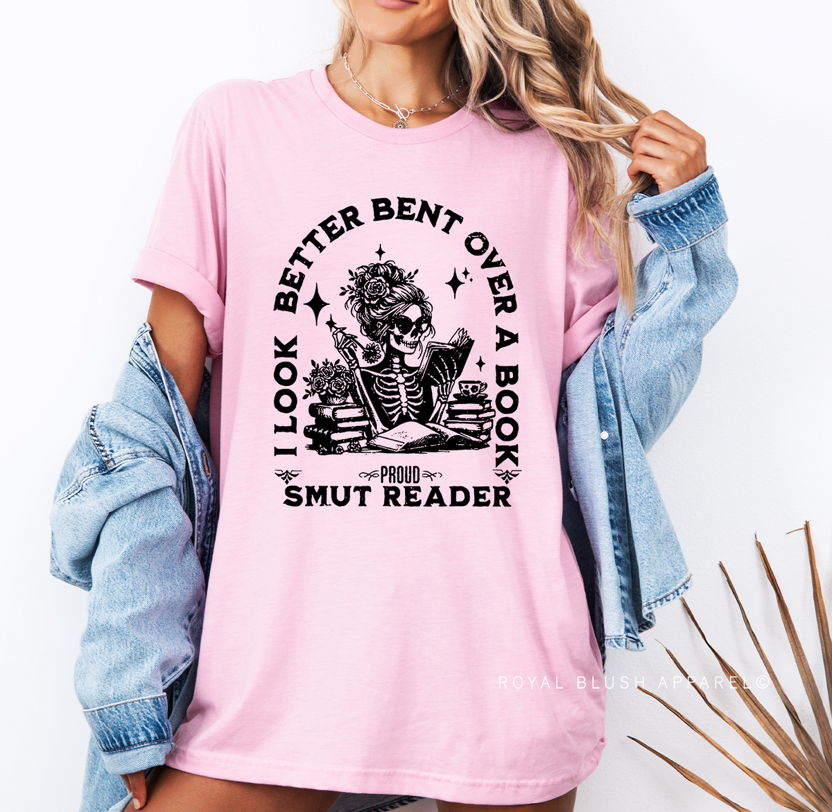 I Look Better Bent Over A Book DTF Transfer