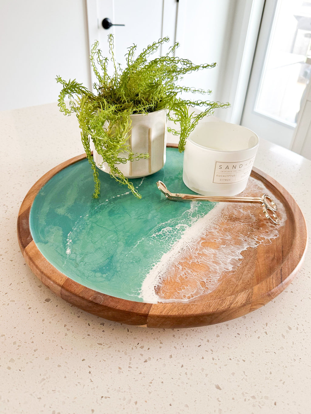 Acacia Lazy Susan