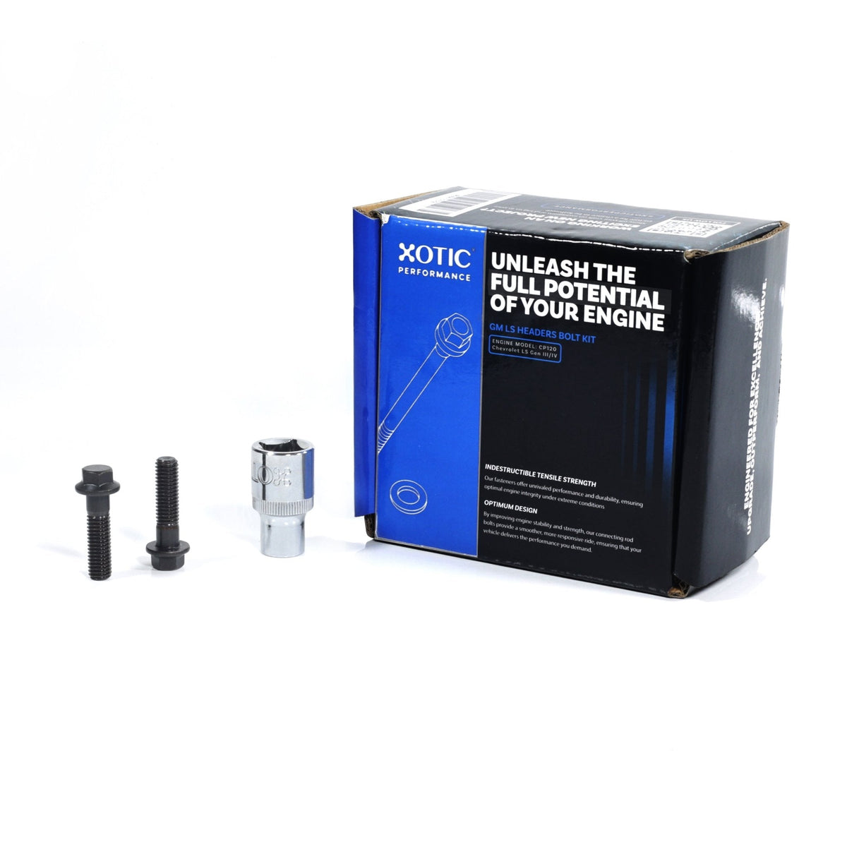 Hexagonal Flange Header Bolt Kit - Chevrolet LS Gen III/IV 3/8" 1997-2015