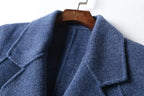 100% Wool Coat for Elegant Women