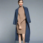 100% Wool Coat for Elegant Women
