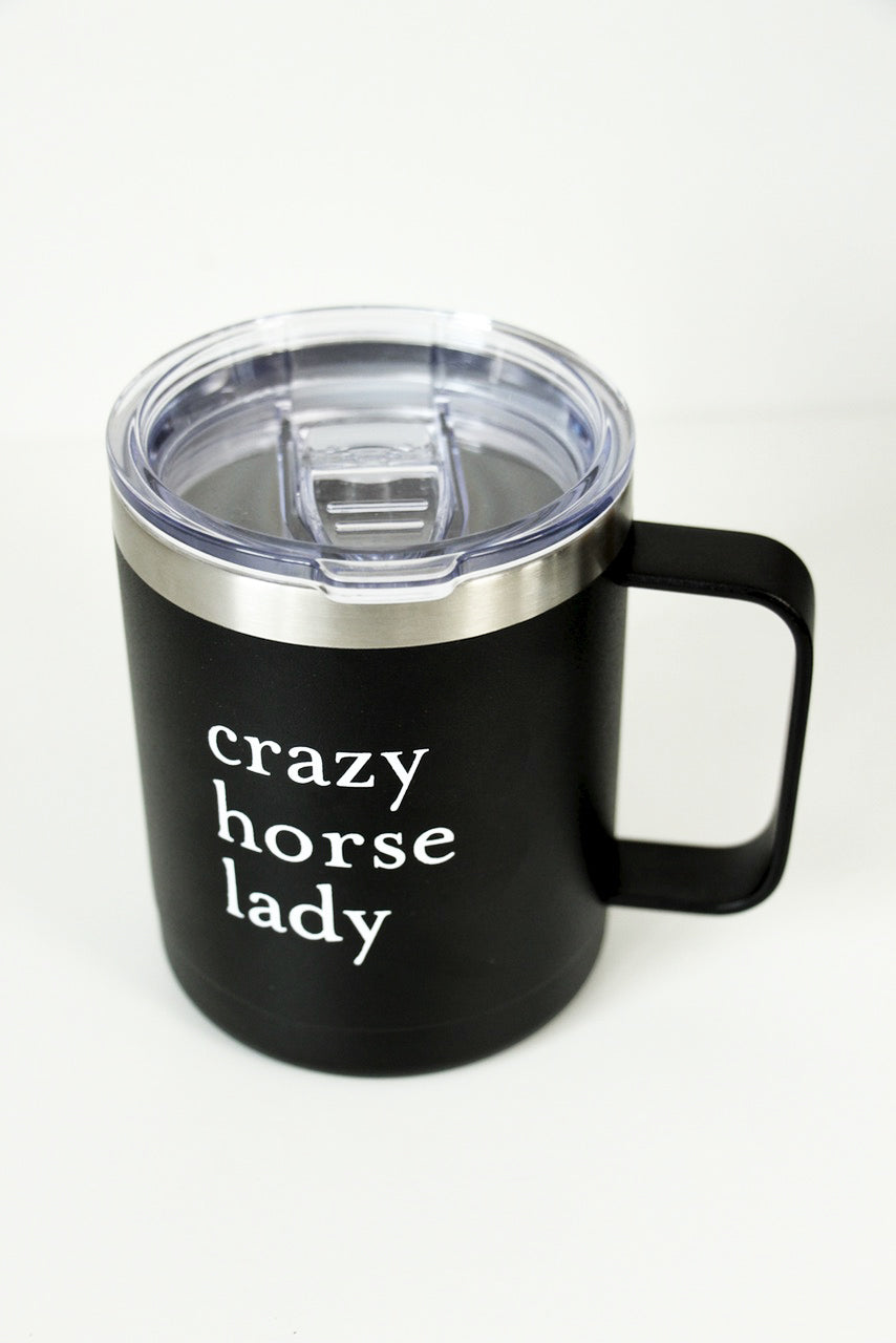 Crazy Horse Lady Mug Tumbler