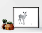 Baby Deer - Print