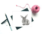 Rabbit -  Greeting Card