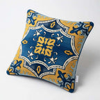 Decorative Woven Throw Pillow (Custom design Pattern)