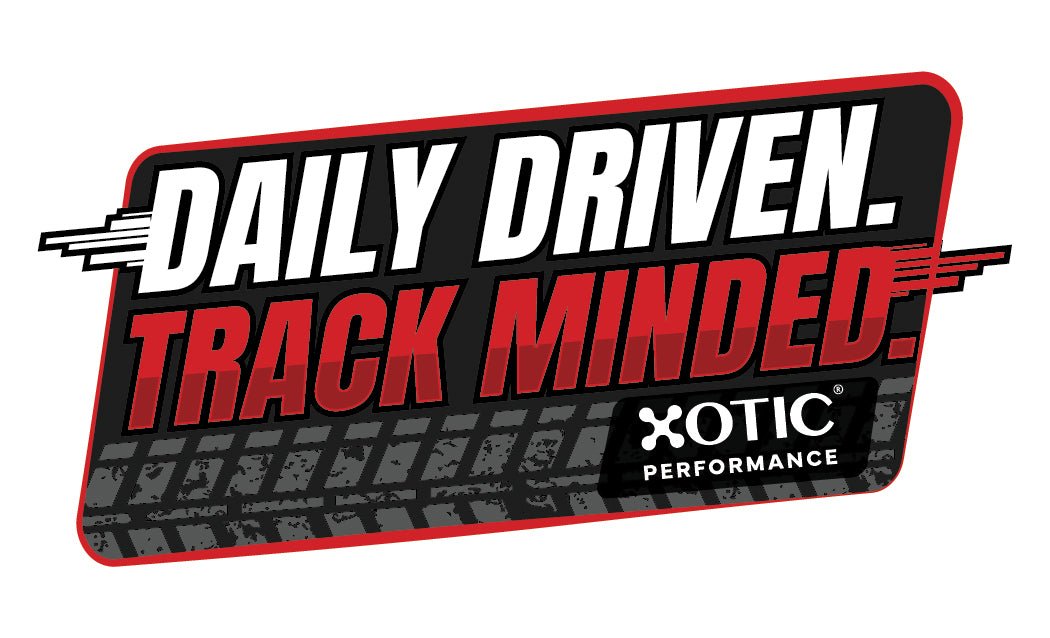 Daily Driven, Track Minded Sticker x 1