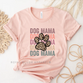 Leopard Dog Mama Graphic T-Shirt