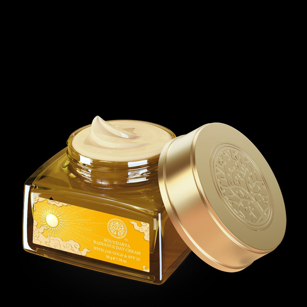 Forest Essentials Soundarya Radiance Cream With 24K Gold & SPF30