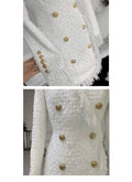 Autumn Winter  High Quality Designer Slim Straight Dress
