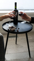 Black Side Table