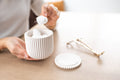 Fluted Jar with Lid