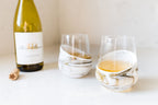 Resin Coated Wine Glasses (Set of 2)