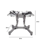 Rotary Adjustable Dumbbell Stand
