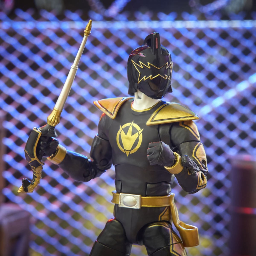 Power Rangers Dino Thunder Lightning Collection Black Ranger