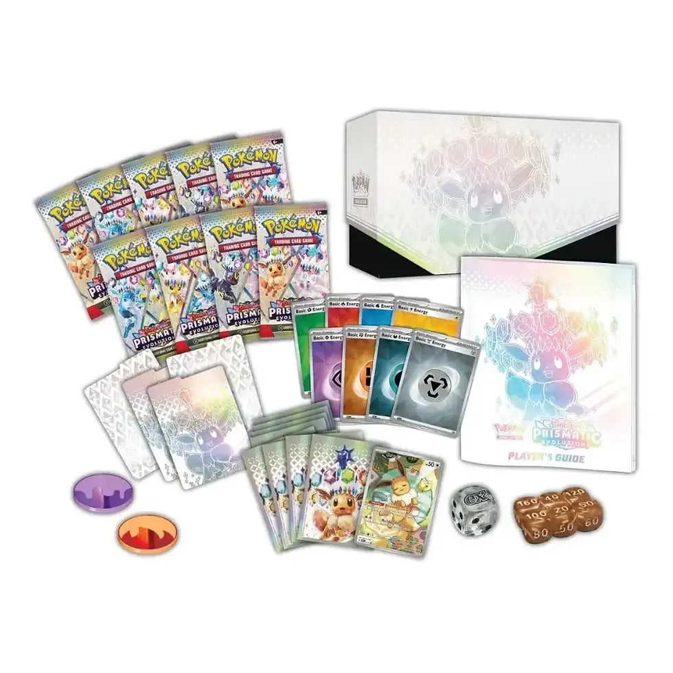Pokemon Prismatic Evolutions Elite Trainer Box