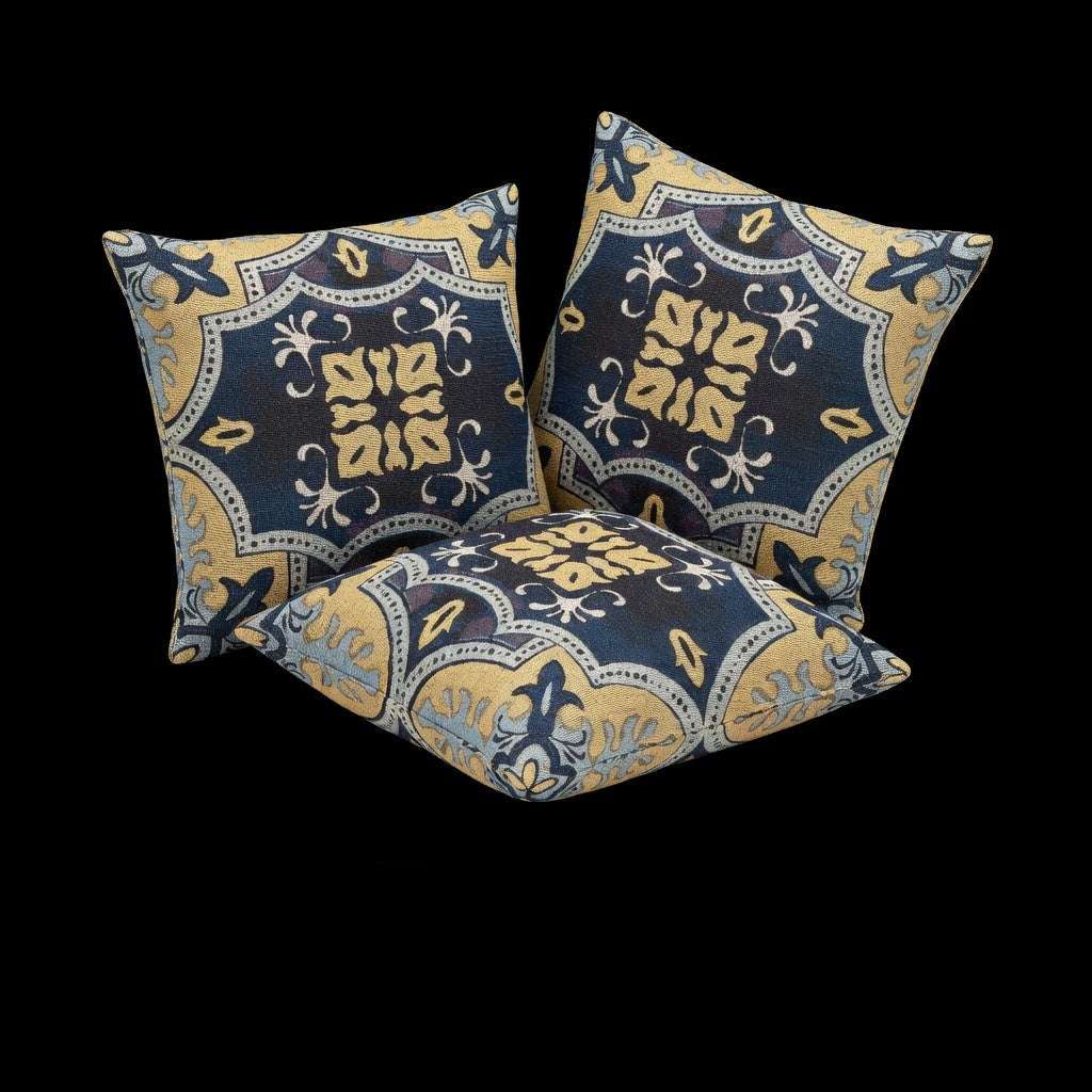 Decorative Woven Throw Pillow (Custom design Pattern)