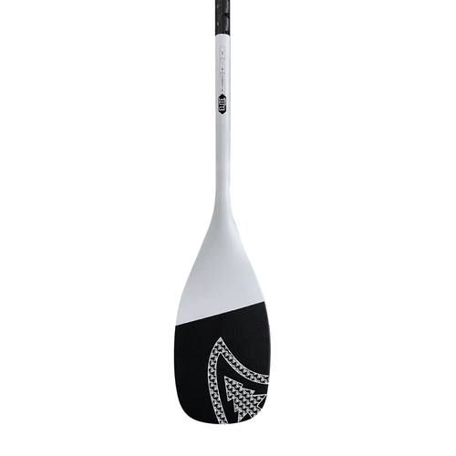 ELITE PADDLE - CARBON UD PRO - White & Black - Fix 1 piece