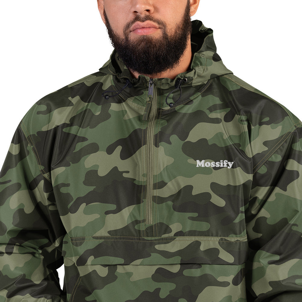 Embroidered Mossify / Champion Packable Jacket