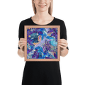 (Wall Decor) Square Art Framed