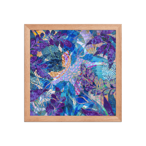 (Wall Decor) Square Art Framed