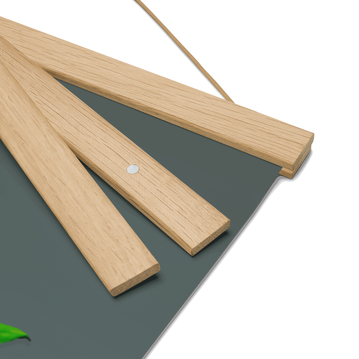 (Wall Decor) Poster with Wooden Hanger