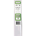 Evergreen Scale Models 8206 Styrene Strip 2x6 .022" x .066" (0.56 x 1.68mm) 10 strips NIB