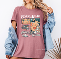 Born To Read Forced To Work DTF Transfer