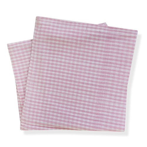 Lemon Tree Geometric Pink Cloth Napkin - Set of 4